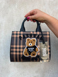 Bauletto stampa burberry