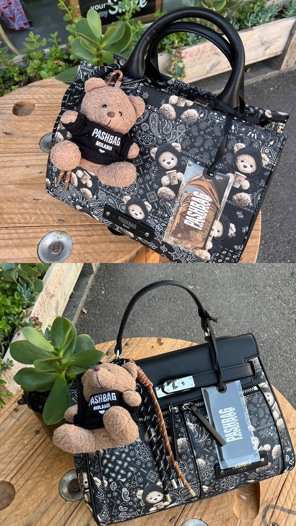 Charms teddy Pashbag