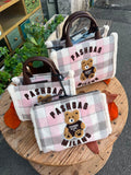 Vetrina mix borse tartan